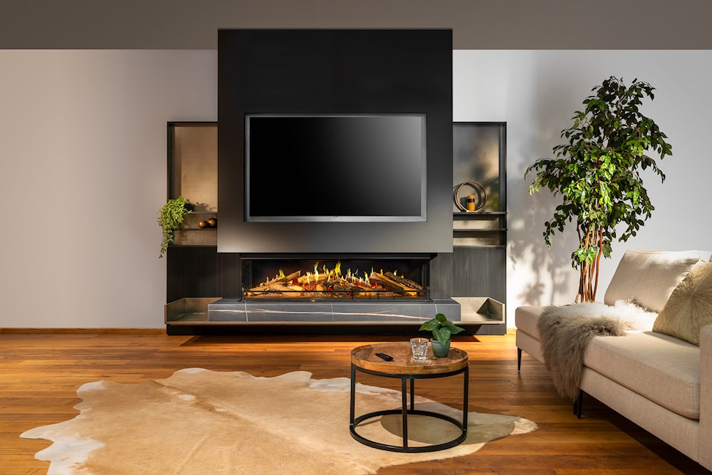 Kalfire E-one 160 S Bioetanolkaminer & elkaminer frilagd